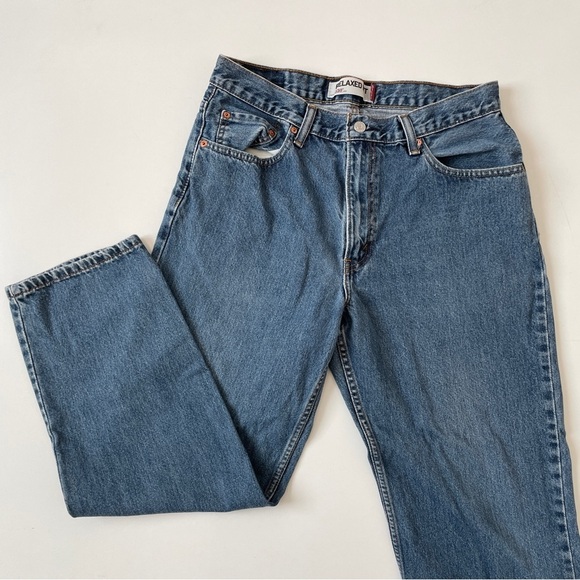 Levi's 550™ Relaxed Fit Straight Leg Baggy Medium Stonewash Jeans, Size 34 29 - Picture 5 of 13